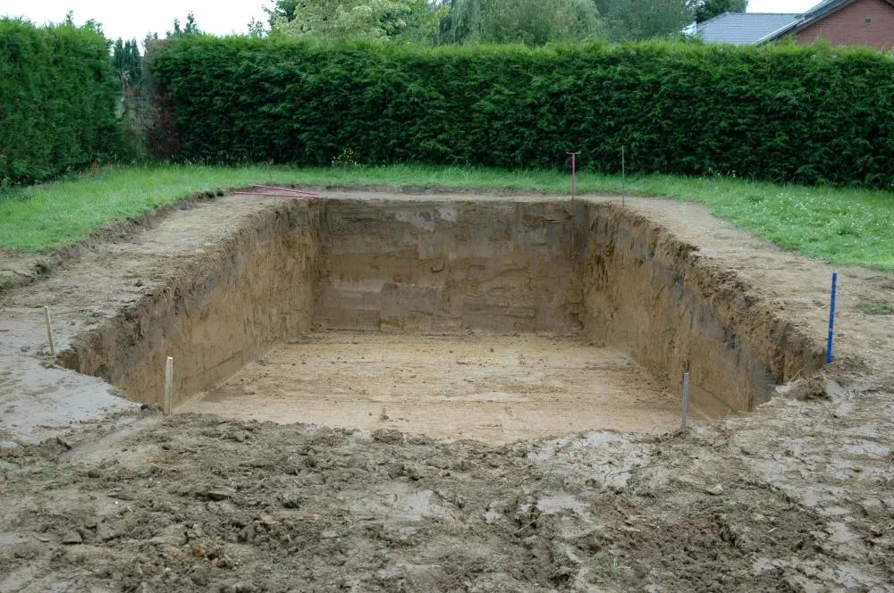 Terrassement piscine près de Cousance